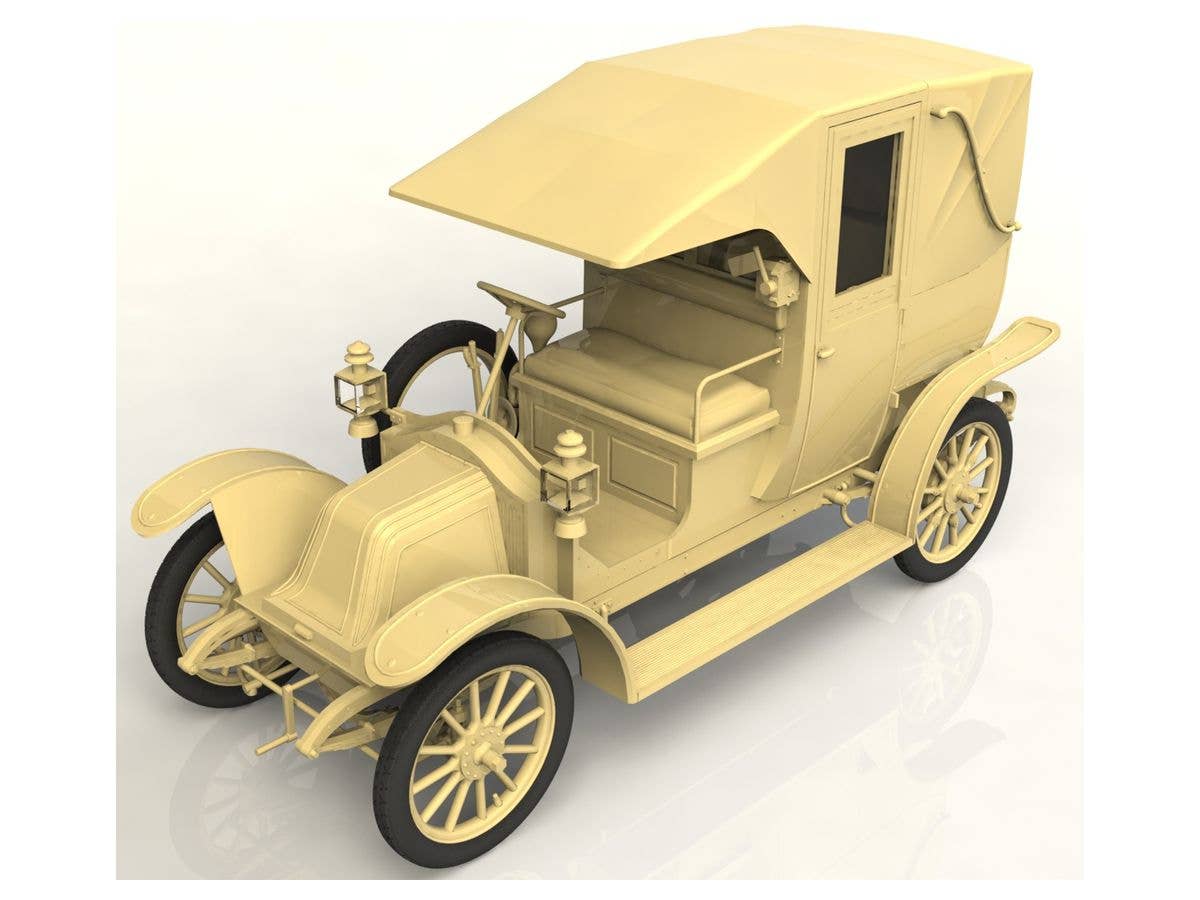 ICM 1/24 Type AG 1910 Paris Taxi (100% new molds) | 4823044406050