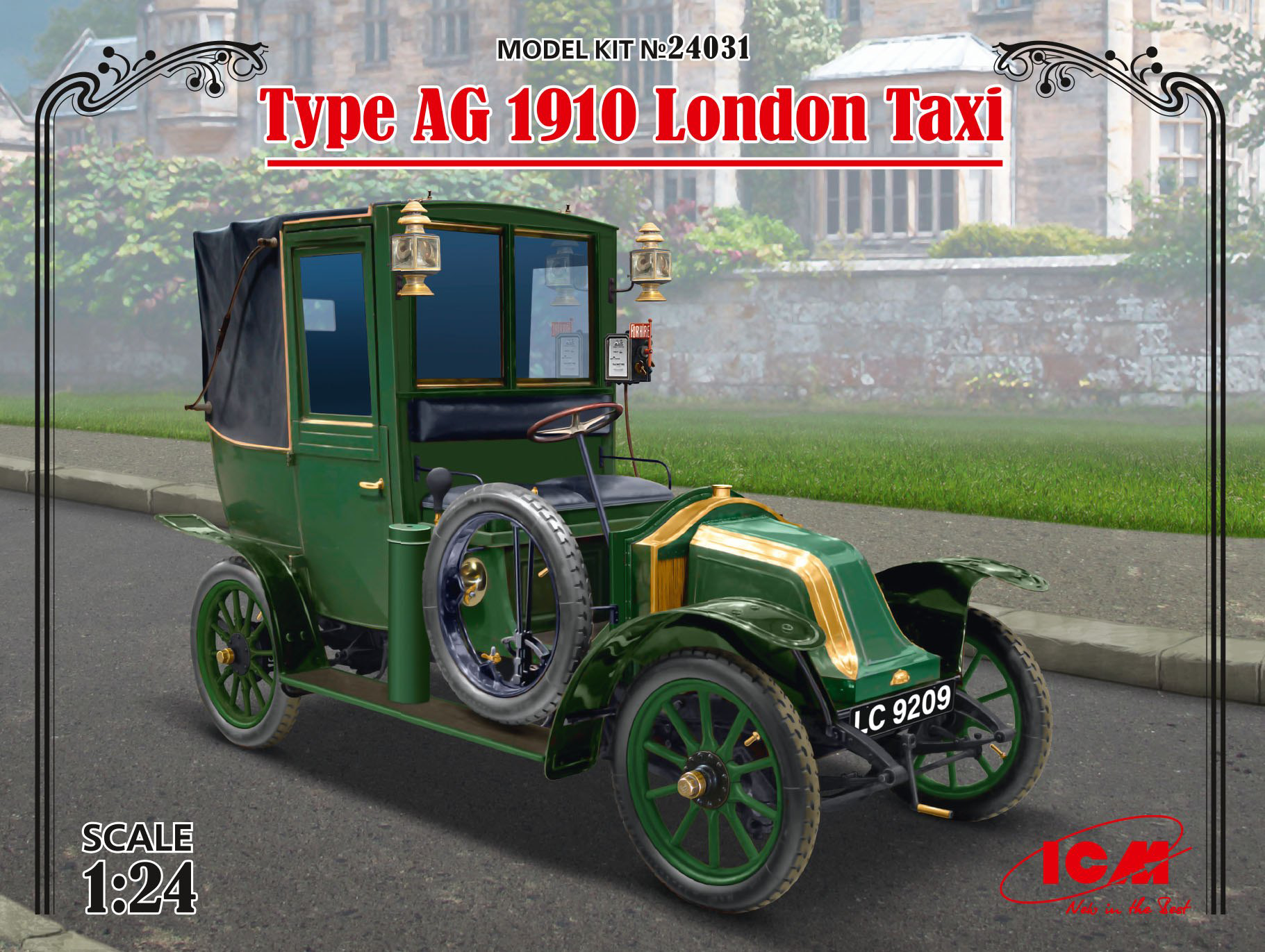 ICM 1/24 Type AG 1910 London Taxi | 4823044406067