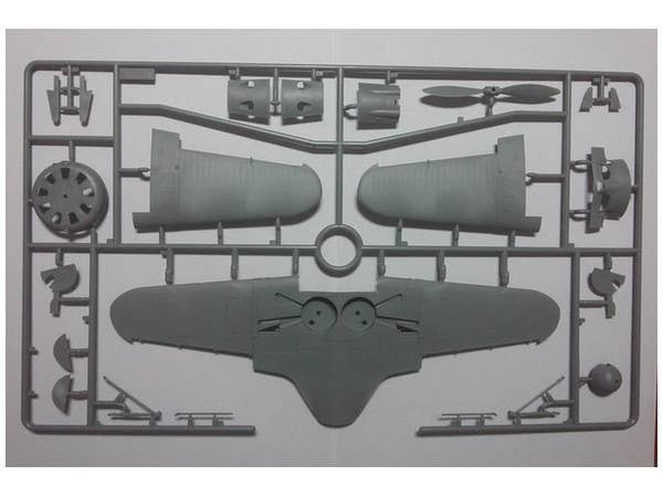 ICM 1/32 I-16 type 24, WWII Soviet Fighter | 4823044404469