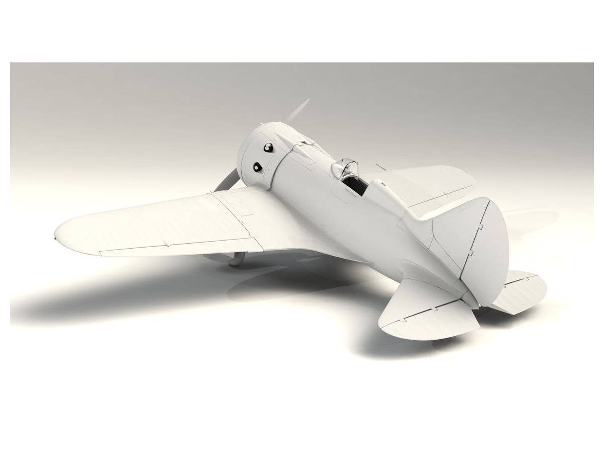 ICM 1/32 I-16 type 10, WWII Soviet Fighter | 4823044405800
