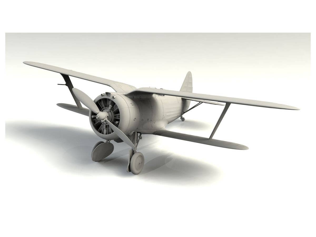 ICM 1/32 I-153, WWII China Guomindang AF Fighter | 4823044405848