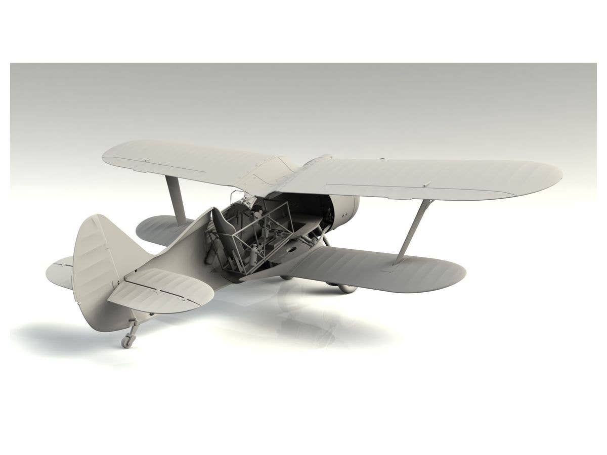 ICM 1/32 I-153, WWII China Guomindang AF Fighter | 4823044405848