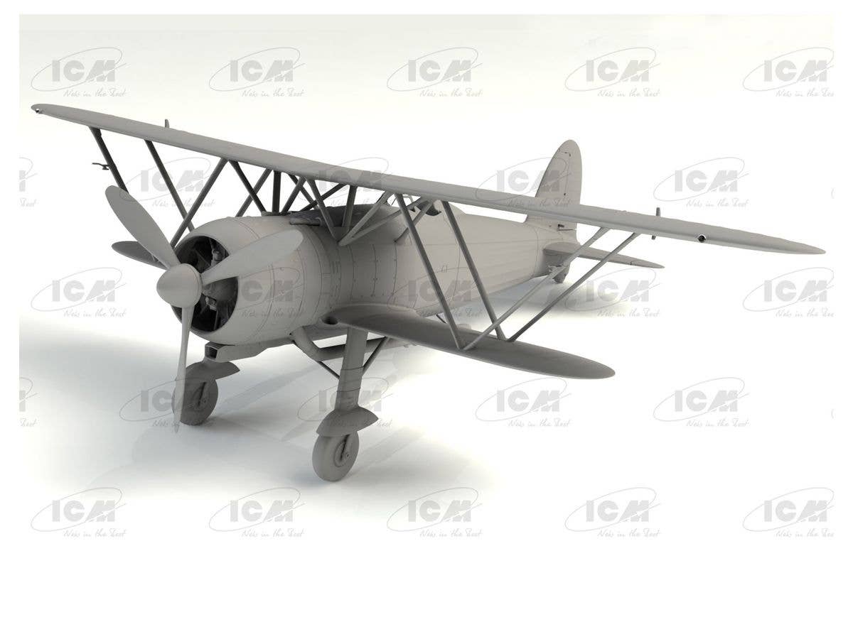 ICM 1/32 CR. 42 Falco with Italian Pilots in tropical uniform | 4823044407828