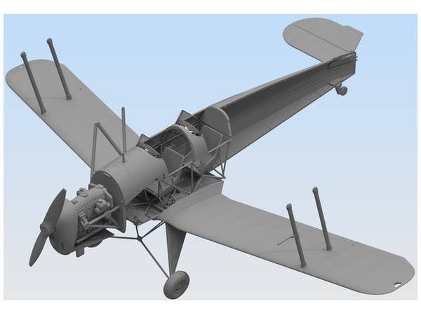 ICM 1/32 Bcker B 131B, German Training Aircraft | 4823044405022