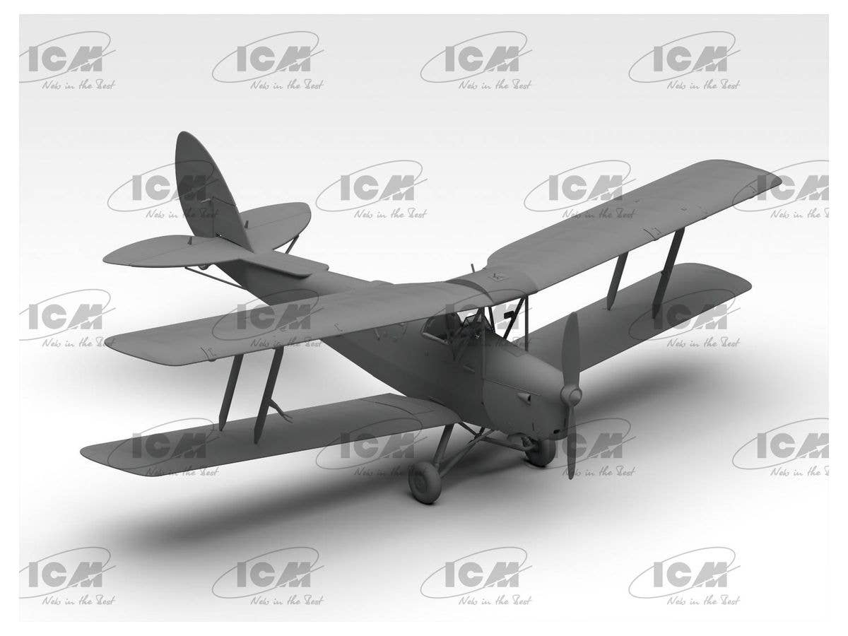 ICM 1/32 D.H. 82A Tiger Moth - British Training Aircraft | 4823044407538
