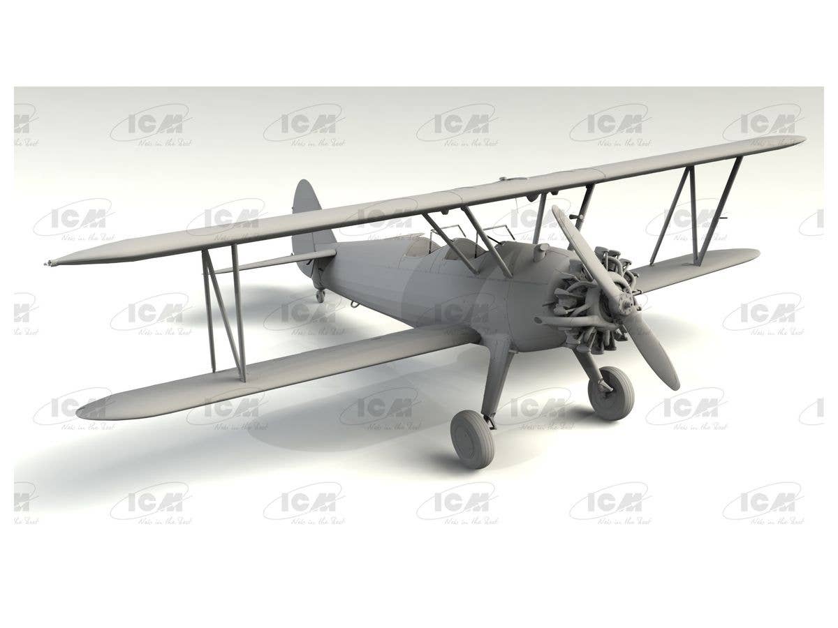 ICM 1/32 Stearman PT-13/N2S-2/5 Kaydet, American Training Aircraft | 4823044406449
