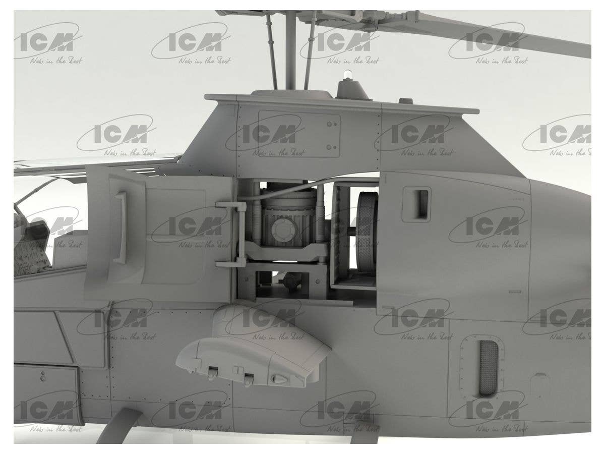 ICM 1/32 AH-1G Cobra (early production), US Attack Helicopter (100% new molds) | 4823044407750