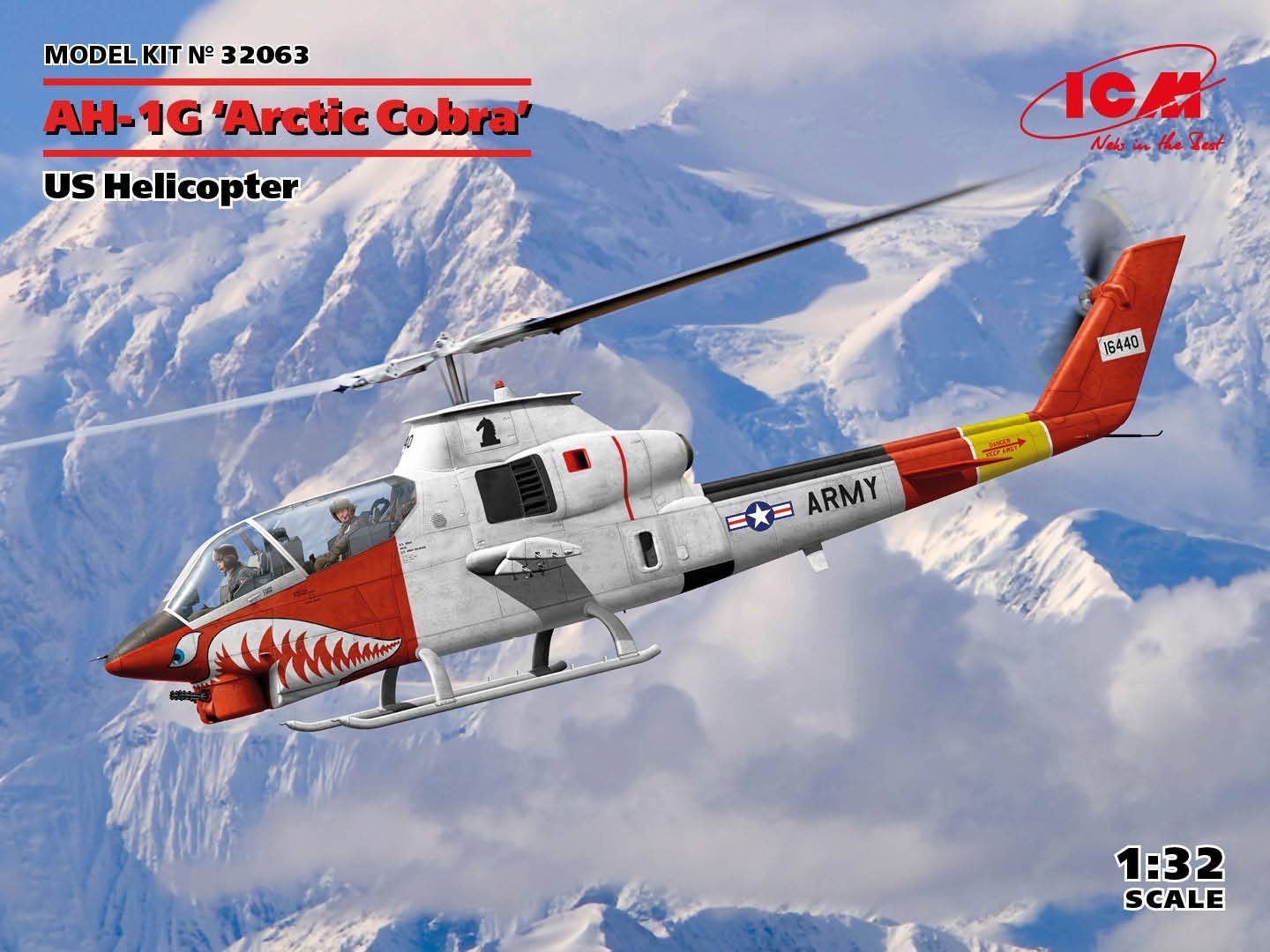 ICM 1/32 AAH-1G 'Arctic Cobra', US Helicopter | 4823044408719