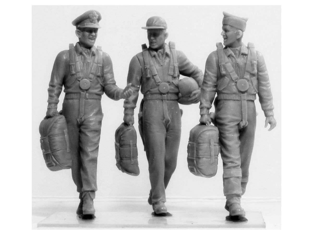 ICM 1/32 USAAF Pilots (1941-1945) (3 figures) (100% new molds) | 4823044405503
