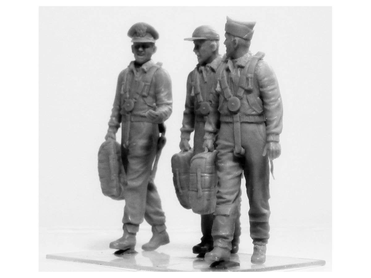 ICM 1/32 USAAF Pilots (1941-1945) (3 figures) (100% new molds) | 4823044405503