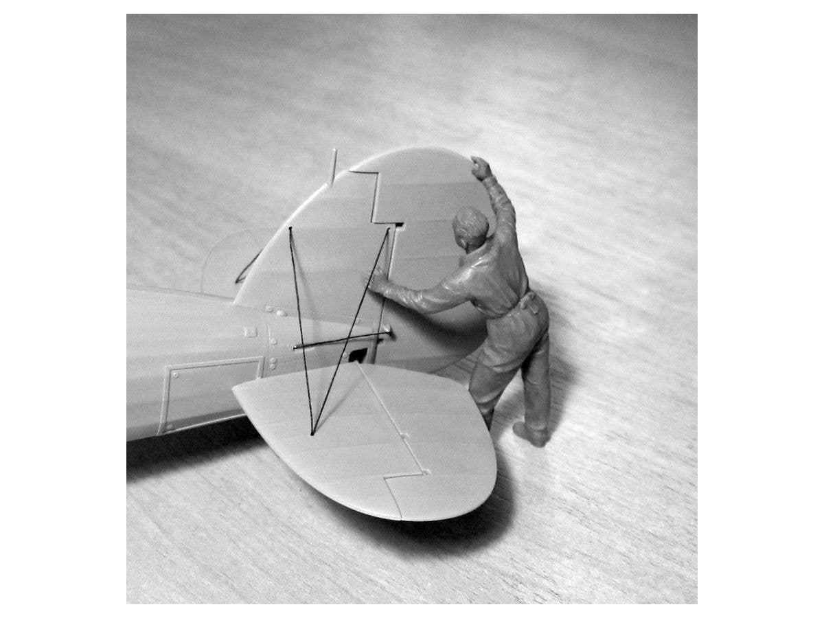 ICM 1/32 WWII British Ground Personnel (1939-1945) (3 figures) (100% new molds) | 4823044406081