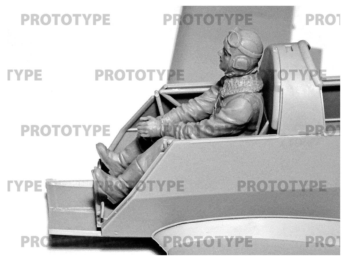 ICM 1/32 WWII Axis Pilots in the Cockpit (German, Italian & Japanese) | 4823044408023