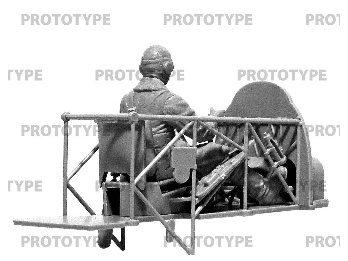 ICM 1/32 WWII Axis Pilots in the Cockpit (German, Italian & Japanese) | 4823044408023