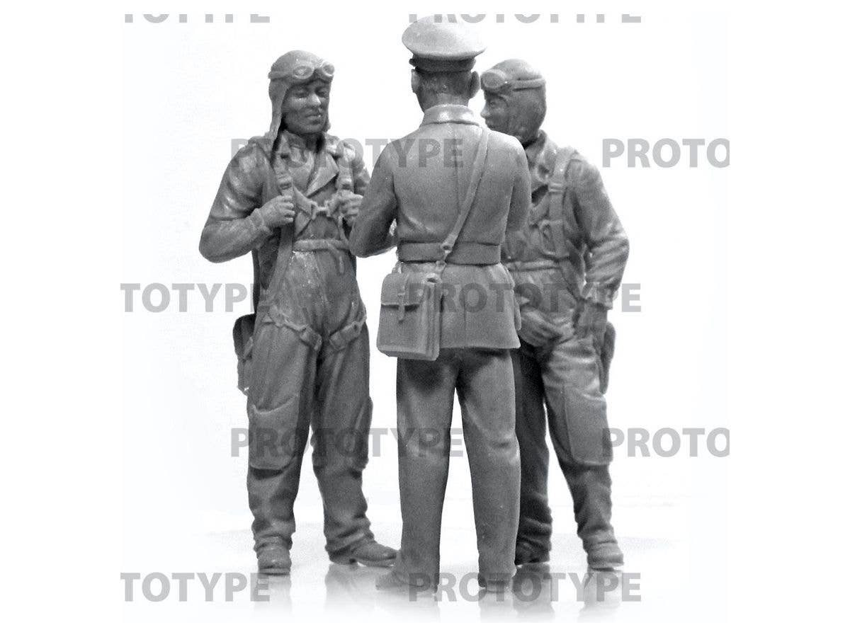 ICM 1/32 WWII China Guomindang AF Pilots (100% new molds) | 4823044408238