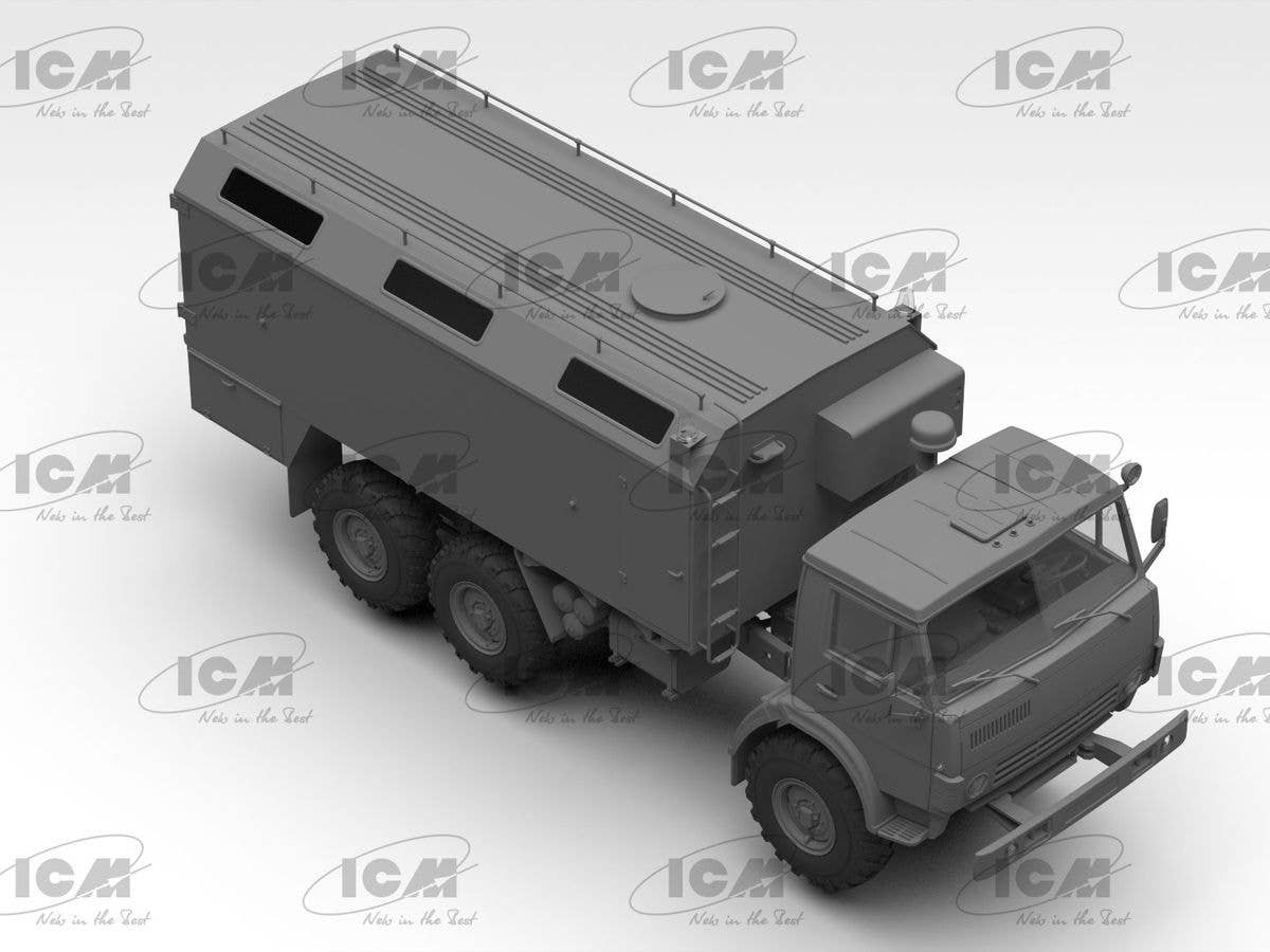 ICM 1/35 AR-2 (43105), Hose fire truck | 4823044408849
