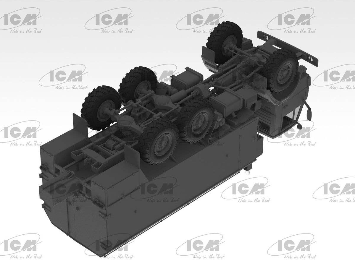 ICM 1/35 AR-2 (43105), Hose fire truck | 4823044408849