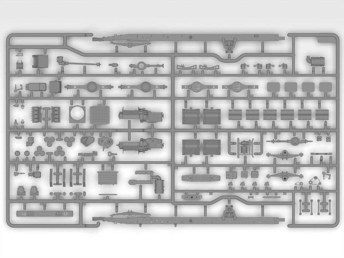 ICM 1/35 AR-2 (43105), Hose fire truck | 4823044408849