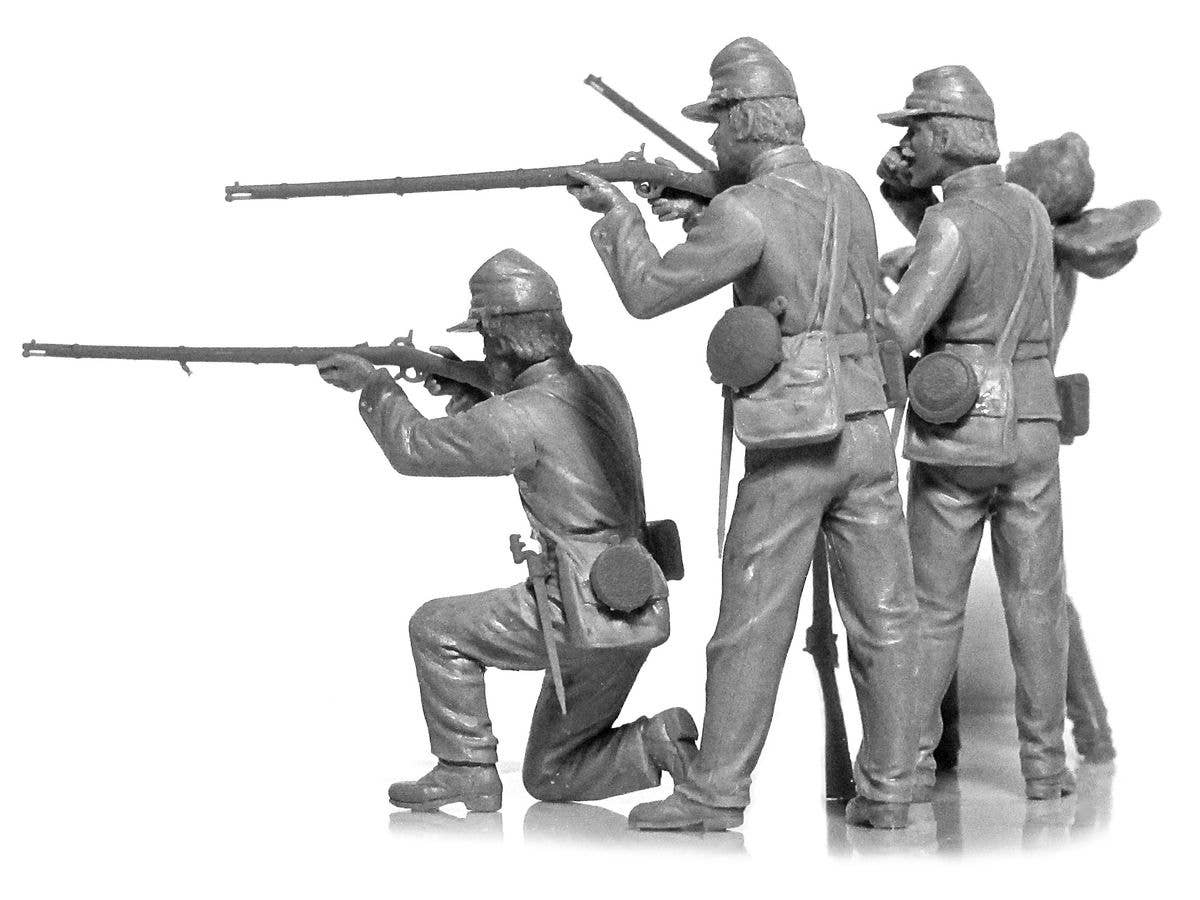 ICM 1/35 American Civil War Union Infantry (new molds) | 4823044406111