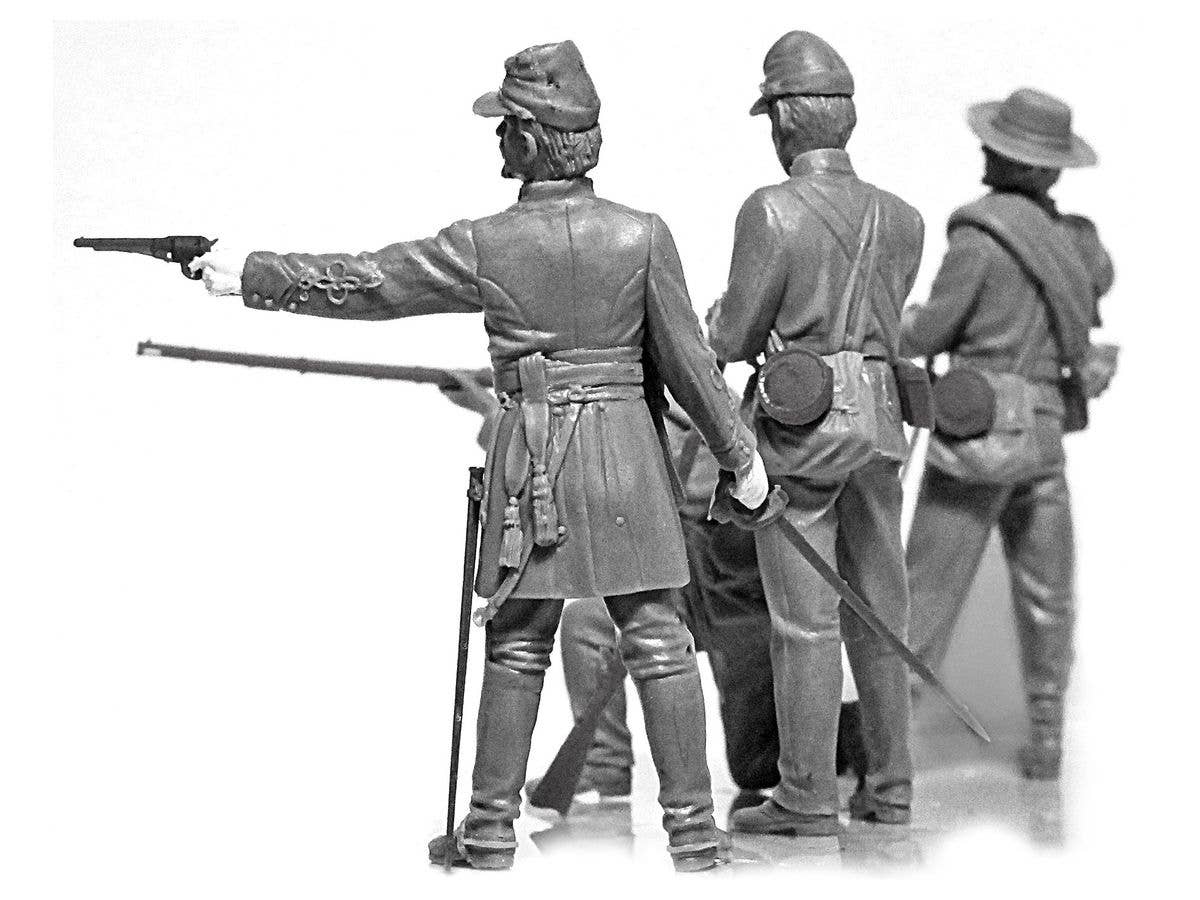 ICM 1/35 American Civil War Confederate Infantry (new molds) 1/35 Scale | 4823044406128