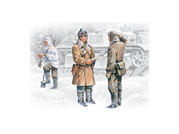 ICM Red Army Infantry (1939-1942) (3 figures - officer, 2 soldiers) | 4823044400676