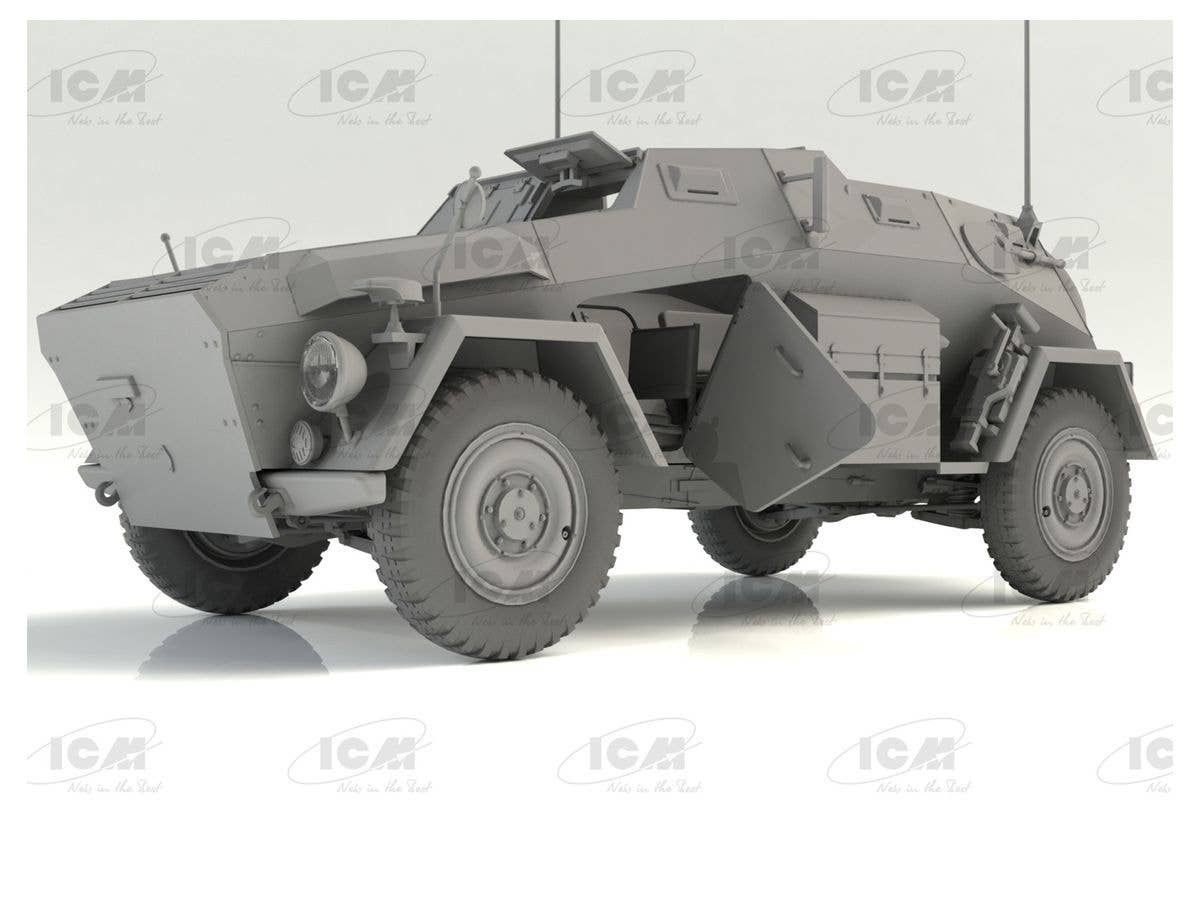 ICM 1/35 Sd.Kfz. 247 Ausf.B with Crew | 4823044407552