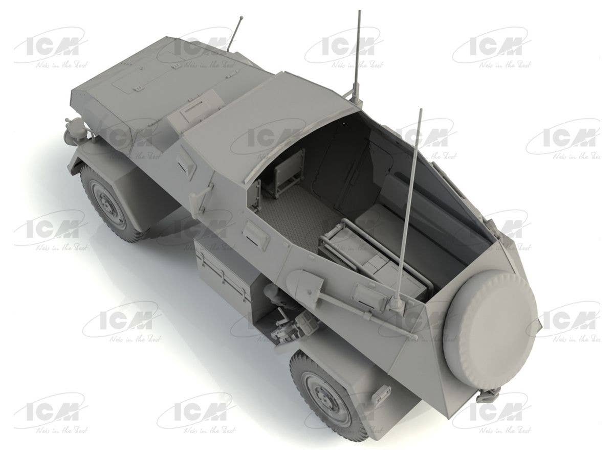 ICM 1/35 Sd.Kfz. 247 Ausf.B with Crew | 4823044407552