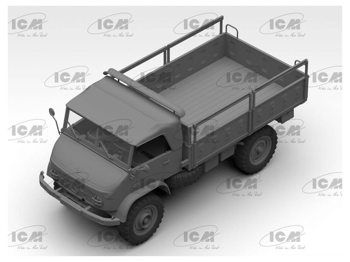 ICM 1/35 Unimog S 404, German military truck (100% new molds) | 4823044408733
