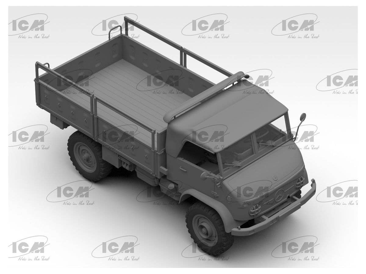 ICM 1/35 Unimog S 404, German military truck (100% new molds) | 4823044408733