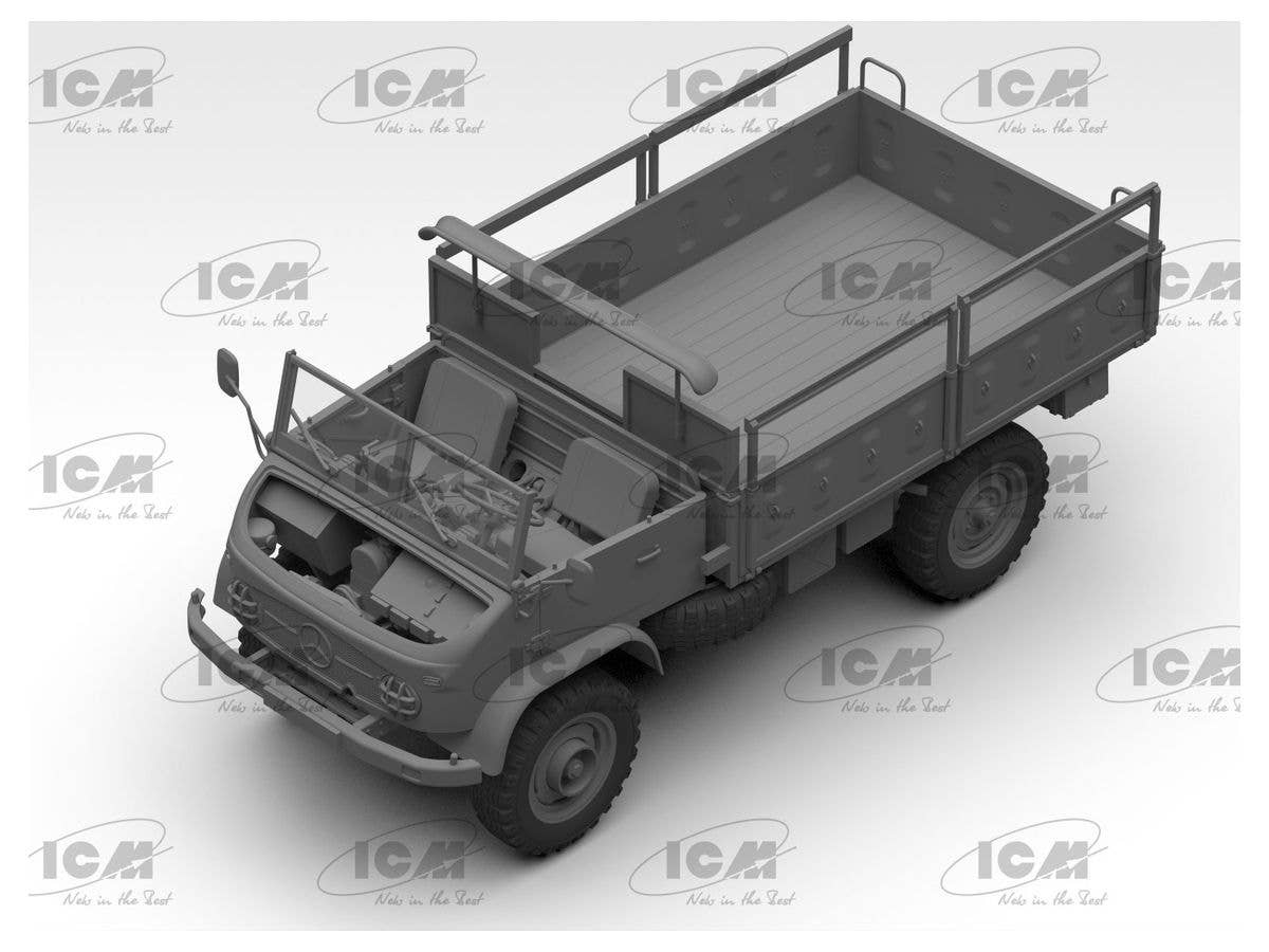 ICM 1/35 Unimog S 404, German military truck (100% new molds) | 4823044408733