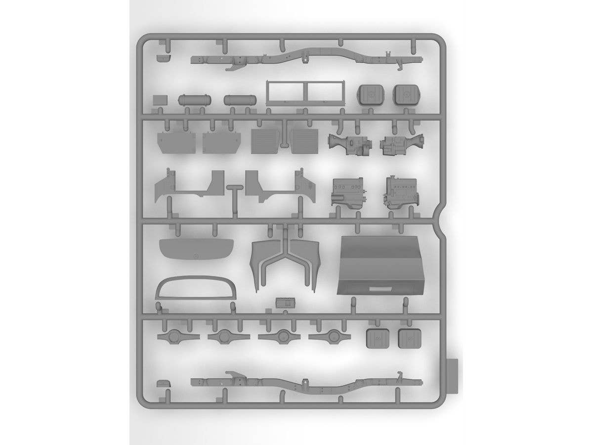 ICM 1/35 Unimog S 404, German Military Radio Truck, Vehicle | 4823044409594