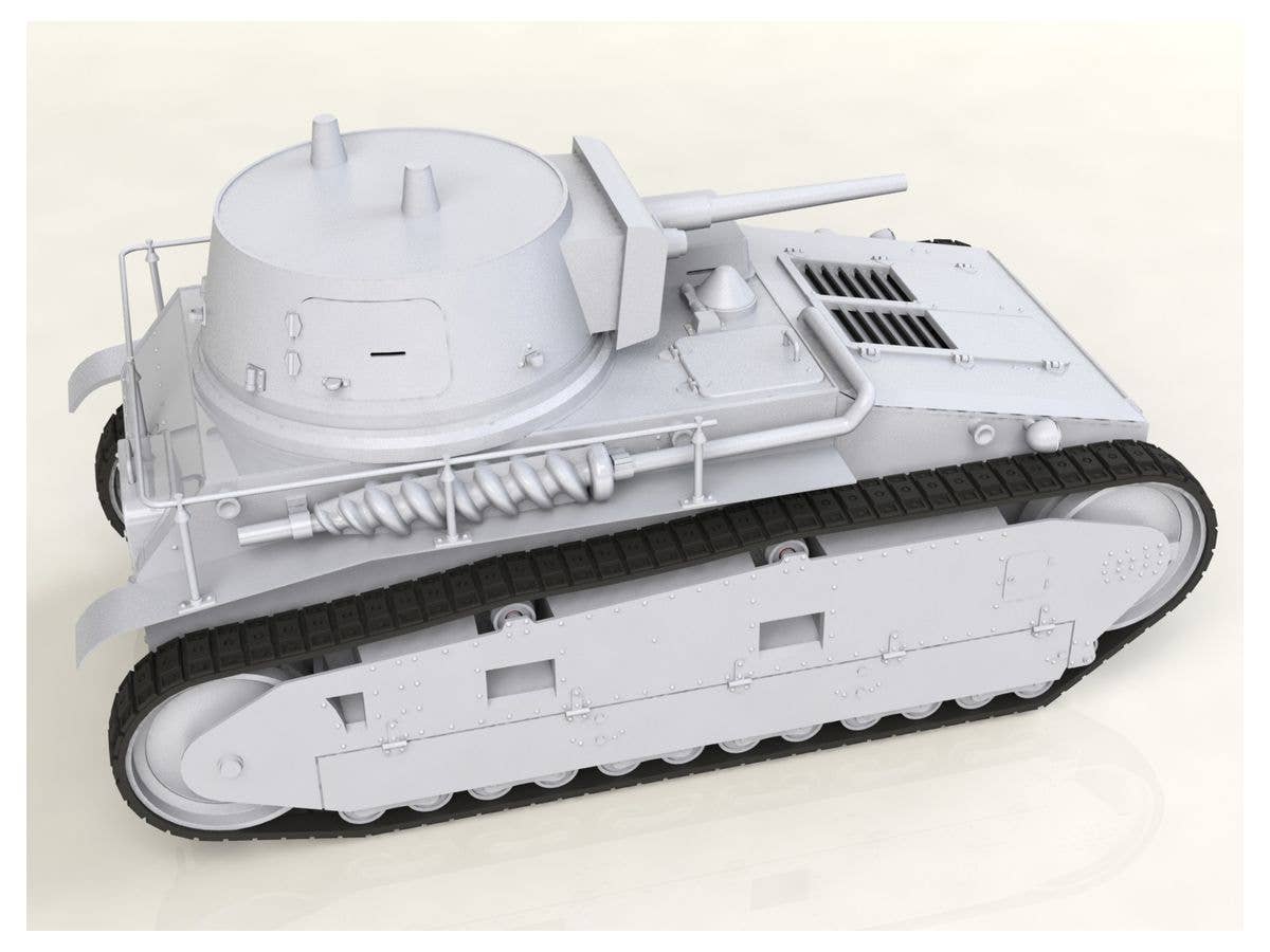 ICM 1/35 Leichttraktor Rheinmetall 1930, German Tank (100% new molds) | 4823044405916