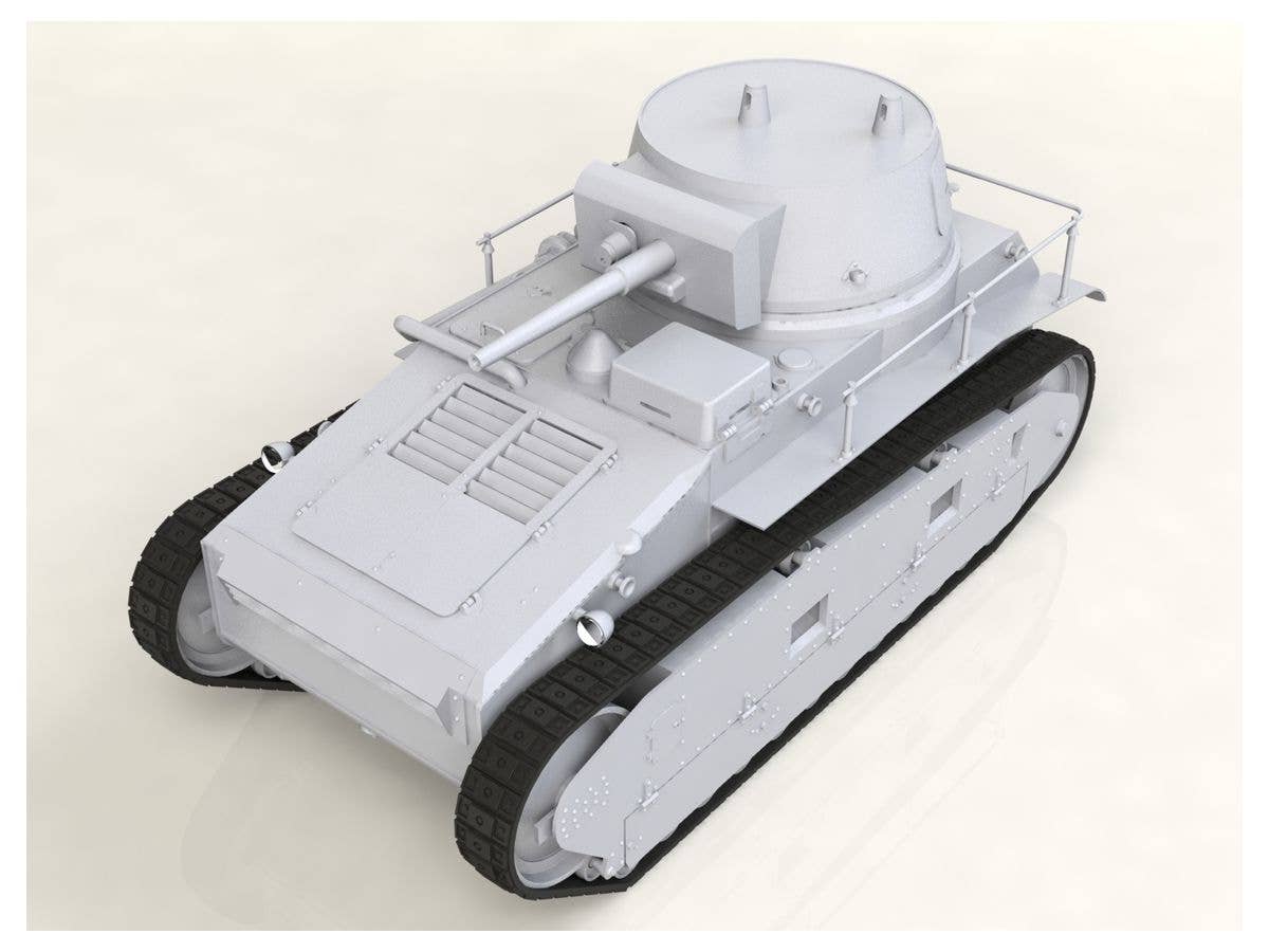 ICM 1/35 Leichttraktor Rheinmetall 1930, German Tank (100% new molds) | 4823044405916