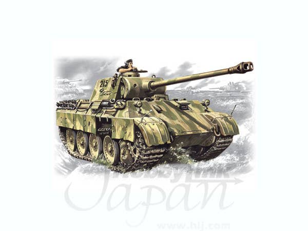 ICM 1/35 Pz.Kpfw.V Panther Ausf.D, WWII German Tank | 4823044401758