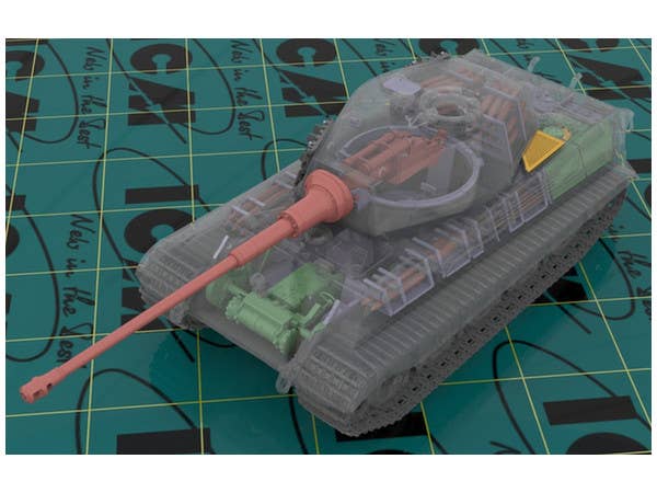 ICM 1/35 Pz.Kpfw.VI Ausf.B King Tiger (late production) with full interior, WWII German Heavy Tank | 4823044404568