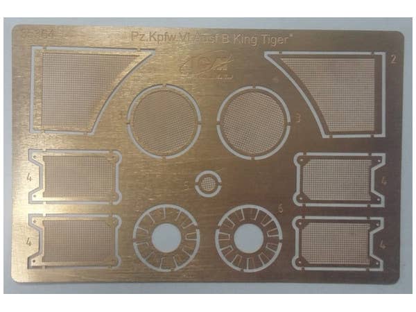 ICM 1/35 Pz.Kpfw.VI Ausf.B King Tiger (late production) with full interior, WWII German Heavy Tank | 4823044404568