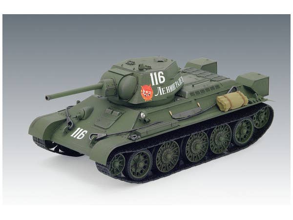 ICM 1/35 T-34/76 (early 1943 production), WWII Soviet Medium Tank | 4823044403615