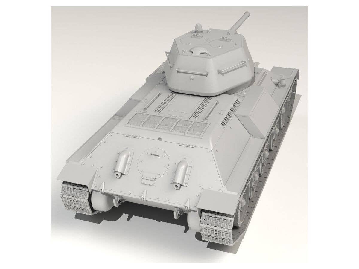 ICM 1/35 Pz.Kpfw. T-34-747(r), WWII German Medium Tank | 4823044405909
