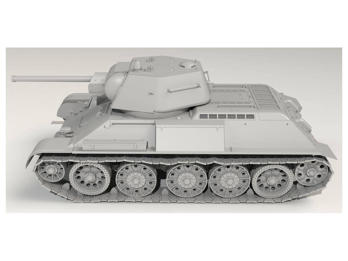 ICM 1/35 Pz.Kpfw. T-34-747(r), WWII German Medium Tank | 4823044405909