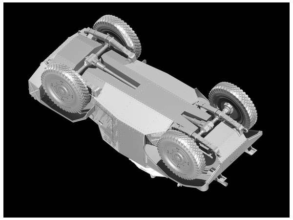 ICM 1/35 Panhard 178 AMD-35, WWII French Armoured Vehicle | 4823044403691