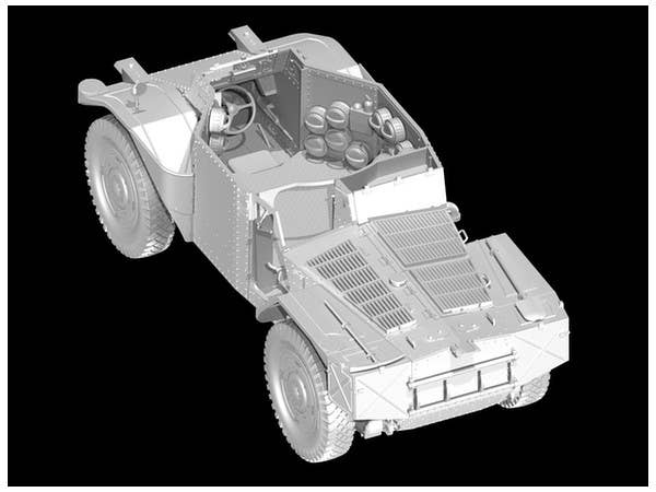 ICM 1/35 Panhard 178 AMD-35, WWII French Armoured Vehicle | 4823044403691