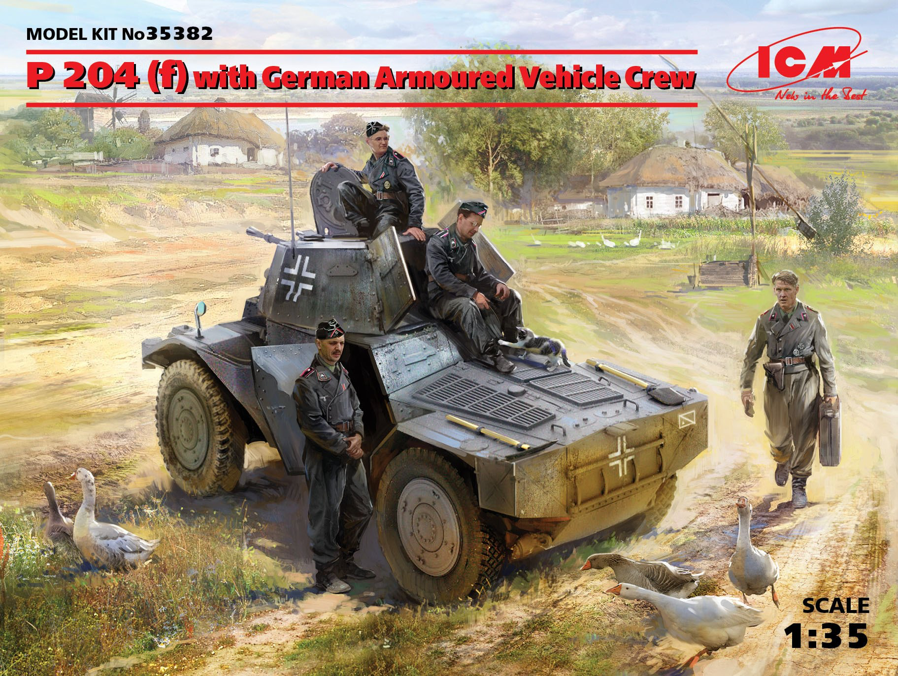 ICM P 204 (f) with German Armoured Vehicle Crew | 4823044405091