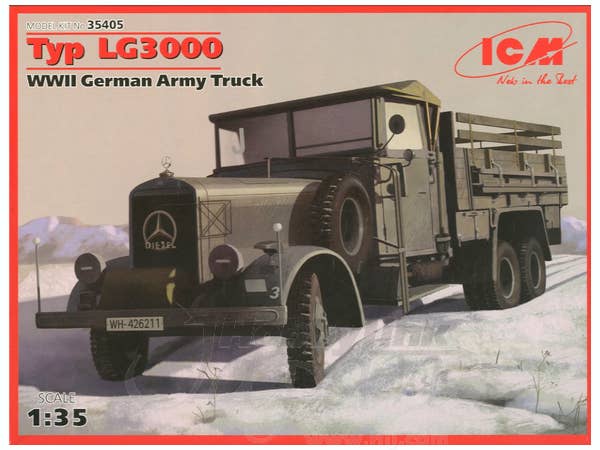 ICM 1/35 Typ LG3000, WWII German Army Truck | 4823044402908