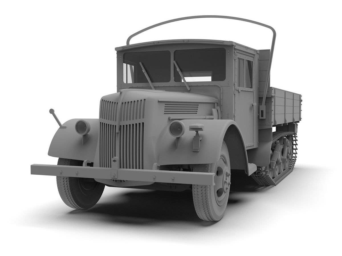 ICM 1/35 V3000S/SSM Maultier 'Einheitsfahrerhaus', WWII German Truck | 4823044409730