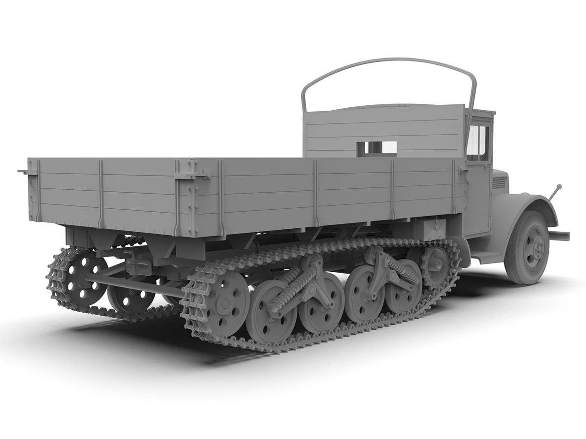 ICM 1/35 V3000S/SSM Maultier 'Einheitsfahrerhaus', WWII German Truck | 4823044409730