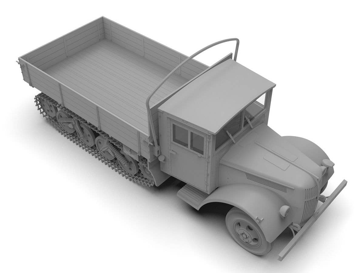 ICM 1/35 V3000S/SSM Maultier 'Einheitsfahrerhaus', WWII German Truck | 4823044409730
