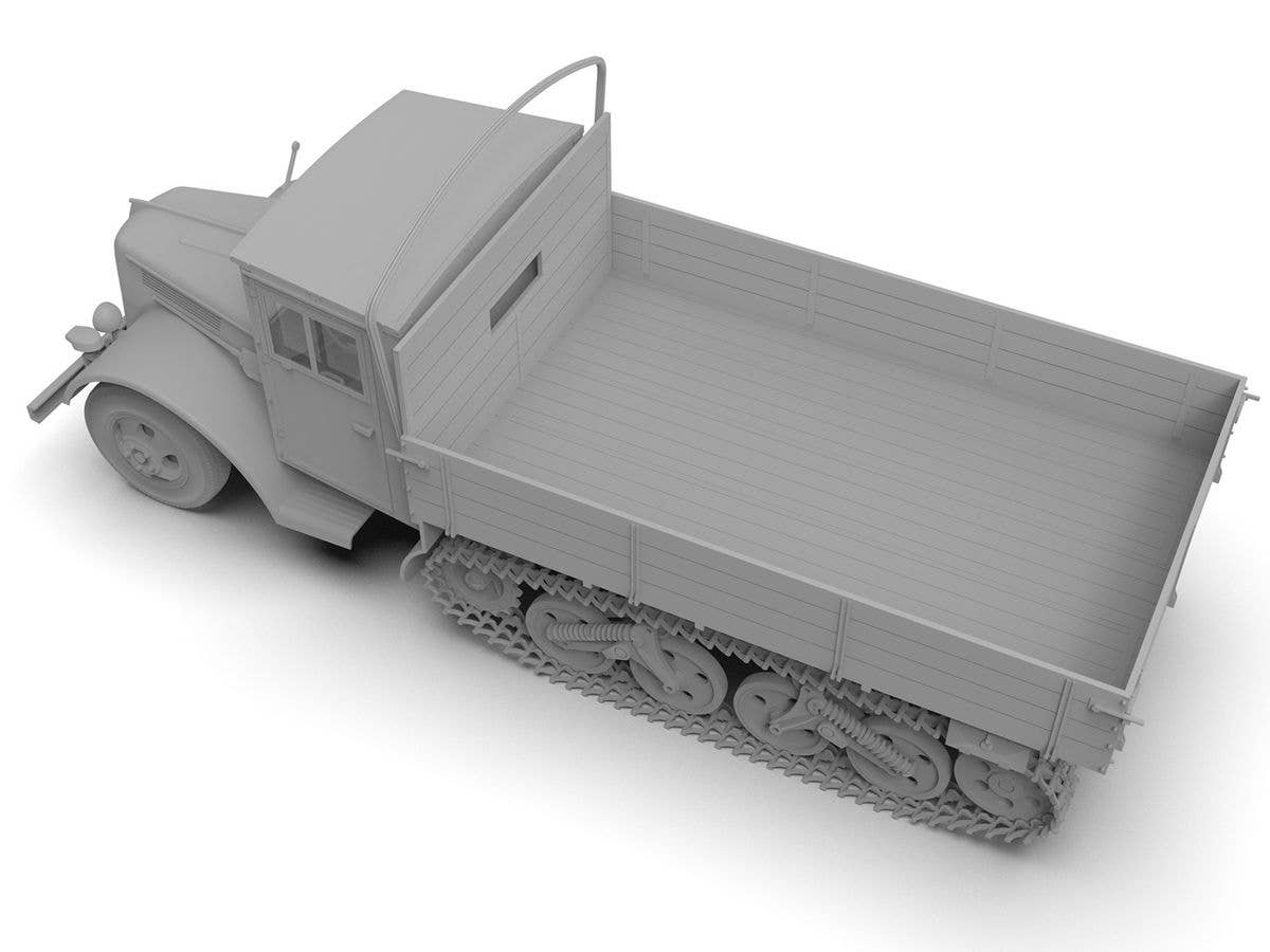 ICM 1/35 V3000S/SSM Maultier 'Einheitsfahrerhaus', WWII German Truck | 4823044409730