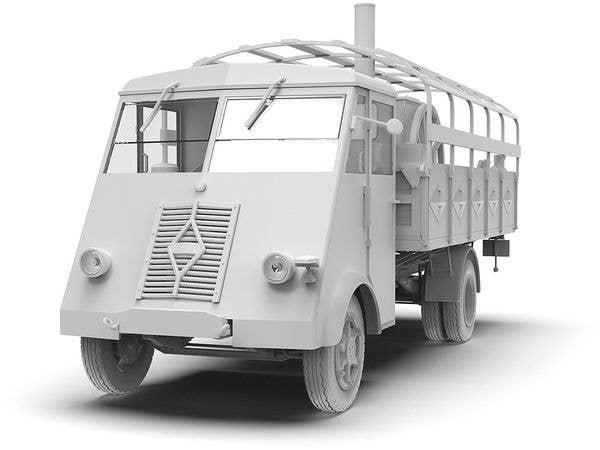 ICM 1/35 AHN 'Gulaschkanone', WWII German mobile field kitchen, Vehicle | 4823044409723