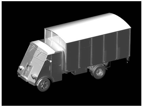 ICM Lastkraftwagen 3,5 t AHN with Shelter, WWII German Ambulance Truck | 4823044403639