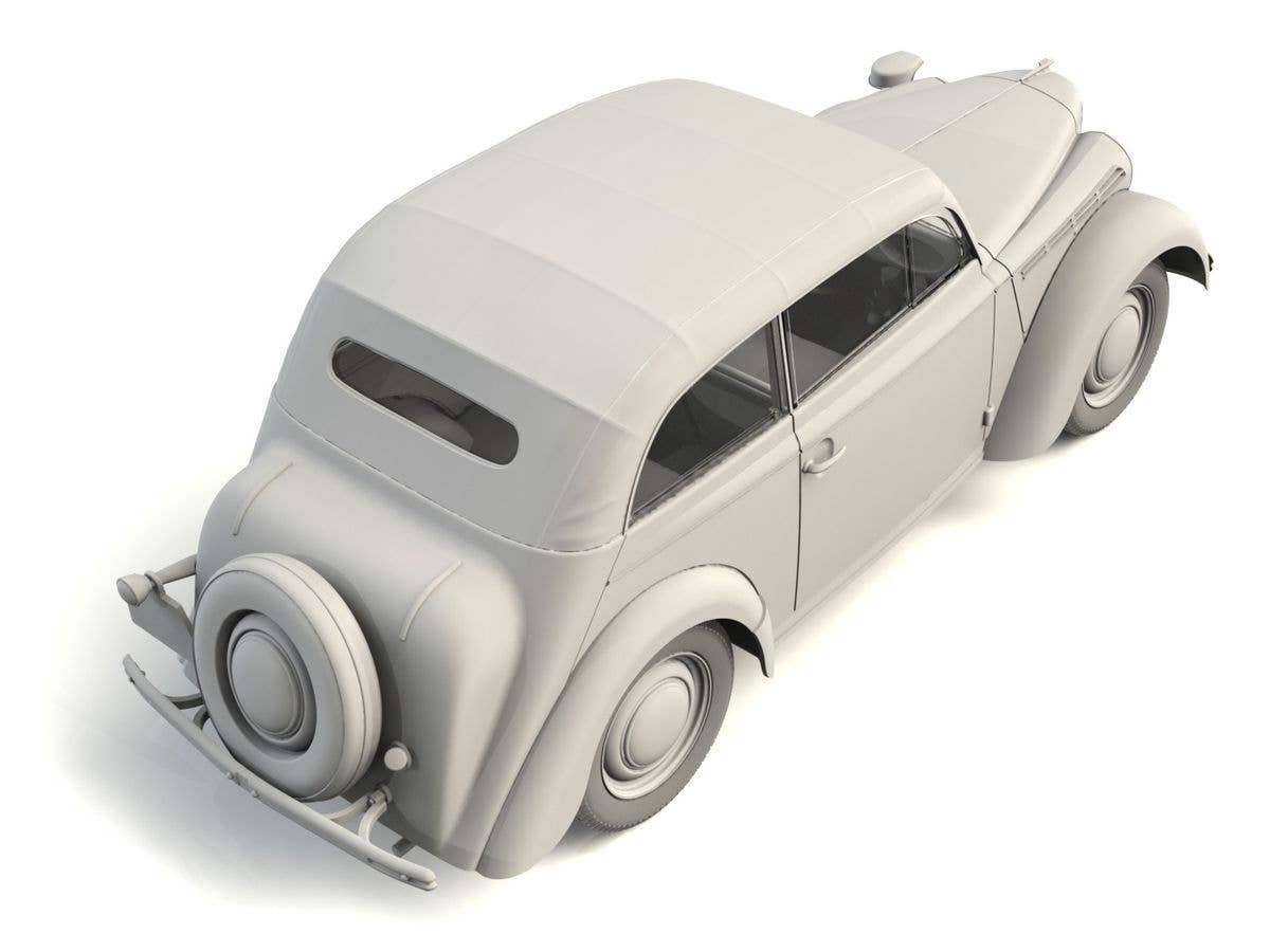 ICM 1/35 Kadett K38 Cabriolimousine, WWII German Staff Car | 4823044405930