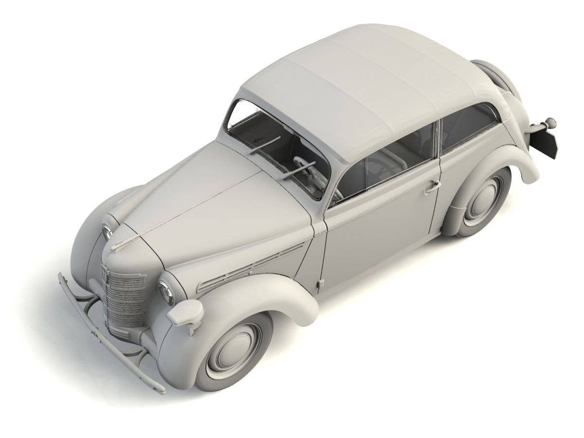 ICM 1/35 Kadett K38 Cabriolimousine, WWII German Staff Car | 4823044405930